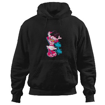 Discover Disney Neon Minnie Mouse Hollywood Hoodies
