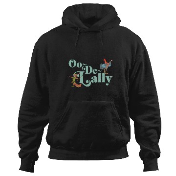 Discover Disney Robin Hood Oo-De-Lally Iconic Quote Chest Text Logo Hoodies