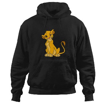 Discover Disney The Lion King Young Simba Sitting Up Hoodies