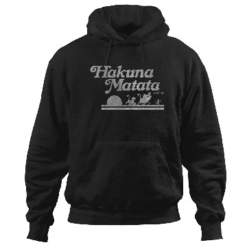 Discover Disneyss Lion King Hakuna Matata Silhouette Hoodies