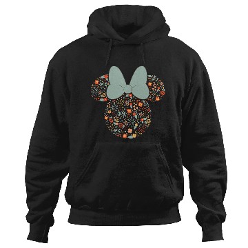 Discover Disney Minnie Mouse Spring Head Icon with Bow Springtime Hoodies