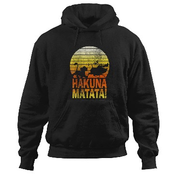 Discover Disneyss Lion King Simba Hakuna Matata Sunset C1 Hoodies