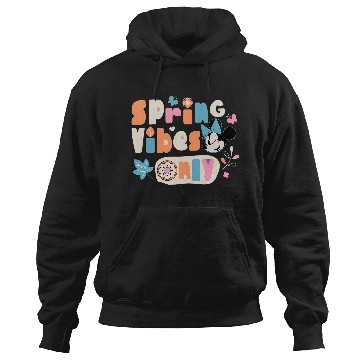 Discover Disney Minnie Mouse Spring Vibes Only Springtime Hoodies