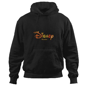Discover Disney Autumn Fill Logo Fall Trip Vacation Hoodies