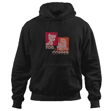 Discover Disney The Fox and the Hound Tod Copper Retro Hoodies