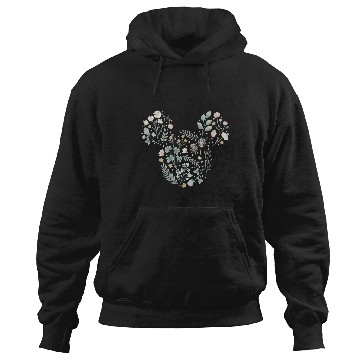Discover Disney Mickey Mouse Icon Spring Flowers Hoodies