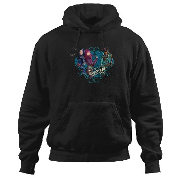 Discover Disney Halloween Descendants Wicked Raglan Baseball Tee Hoodies