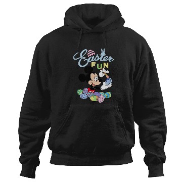 Discover Disney Mickey Mouse Easter Fun Painting Eggs Hoodies