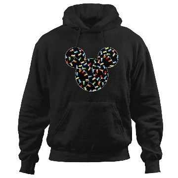Discover Disney Mickey Holiday Lights Hoodies