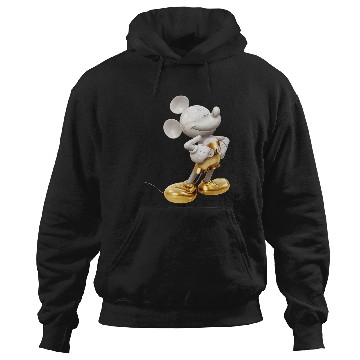 Discover Disney Gold Mickey Mouse Pose Hoodies