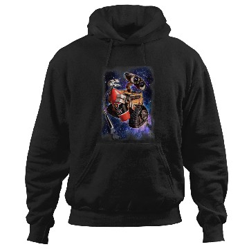 Discover Disney Pixar Wall-e Fire Extinguisher Space Portrait Hoodies