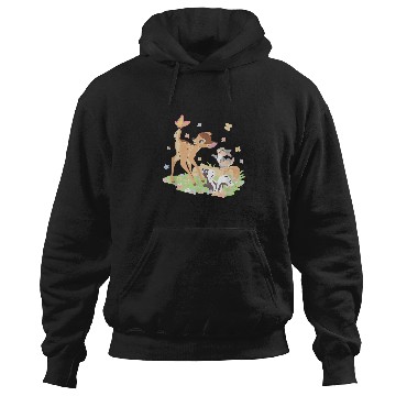 Discover Disney Bambi Thumper Flower Pastel Spring Easter Hoodies