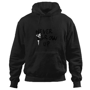 Discover Disneys peter pan tinker bell never grow up grafi Hoodies