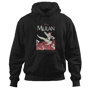 Discover Disneys Mulan Action Pose Portrait Hoodies