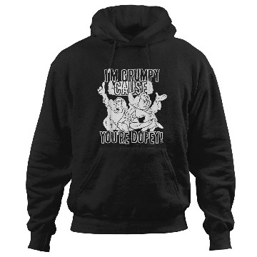 Discover Disneys Snow White Grumpy Cause You're Dopey Hoodies