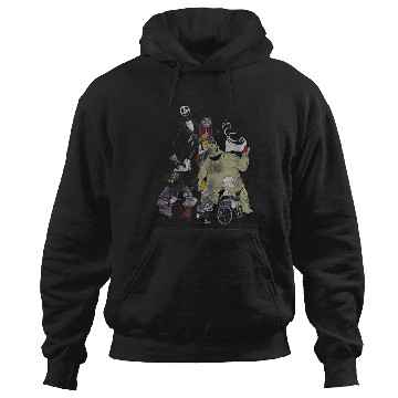 Discover Disneyss Nightmare Before Christmas Group Portrait Hoodies