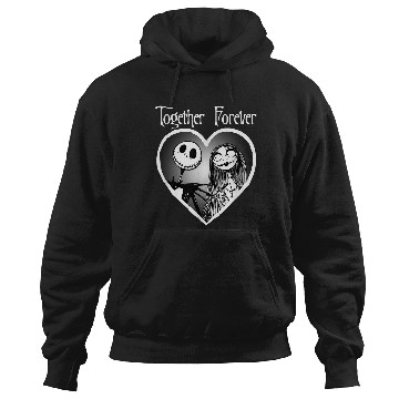 Discover Disneyss Jack Skellington Together Forever Short Sleeve Hoodies