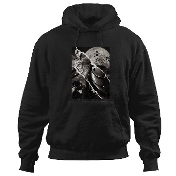 Discover Disneyss Nightmare Before Christmas Scenes Hoodies