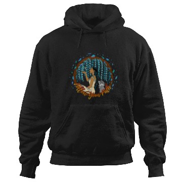 Discover Disney Pocahontas Follow Your Path Circle Text Hoodies