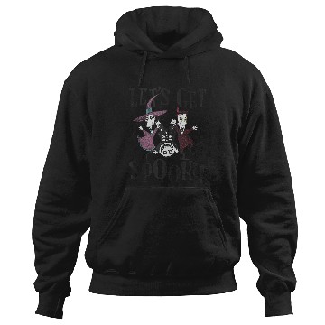 Discover Disneyss The Nightmare Before Christmas Lets Get Spooky Logo Hoodies
