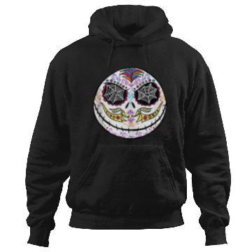 Discover Disneyss The Nightmare Before Christmas Jack Sugar Skull Hoodies