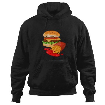 Discover A Cheeseburger Bobs Burgers Fox-A Cheeseburger Hoodies