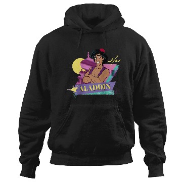 Discover Disneyss Aladdin Retro 90s Couples Matching Her Aladdin Hoodies