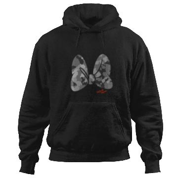 Discover Disney Minnie Mouse Classic Camouflage Bow Autograph Hoodies