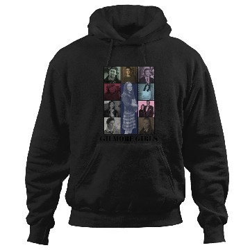 Discover Gilmore Girls Eras Tour Poster (Black Print) Hoodies