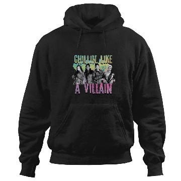 Discover Disney Descendants Chillin Like A Villain Hoodies