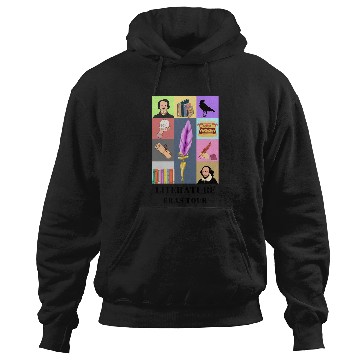 Discover Literature Eras Tour - No Background Hoodies