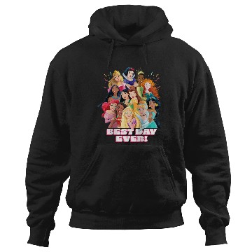 Discover Disneyss Princess Best Day Ever Friend Family Trip Matching Hoodies