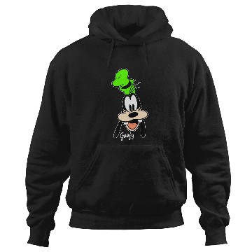 Discover Disney Goofy Big Face Portrait Hoodies