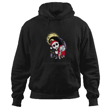 Discover Disney The Nightmare Before Christmas Jack Sally Hoodies
