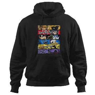 Discover Disneyss Kingdom Hearts Epic Character Panels Distressed Logo Hoodies