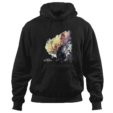 Discover Disneyss Kingdom Hearts Characters Clock Tower Group shots Hoodies