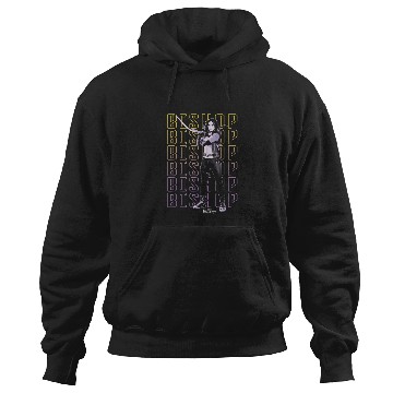 Discover Marvel Hawkeye Disney Plus Bishop Text Stack Pos Hoodies