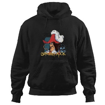 Discover Disney Villains Captain Hook Skull Rock Peter Pan was Here Hoodies