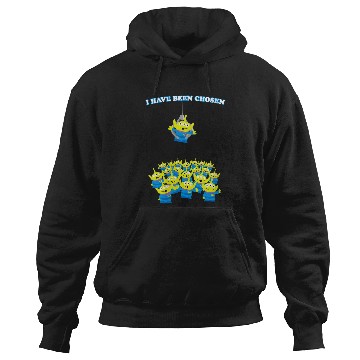 Discover Disney Pixar Toy Story I Have Been Chosen Cute Aliens Logo Hoodies