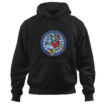Discover Disney Kingdom Hearts Sora Stained Glass Hoodies