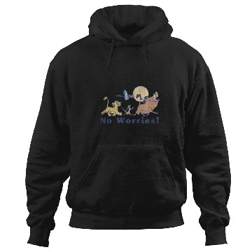 Discover Disney Lion King No Worries Vintage Group Shot Hoodies
