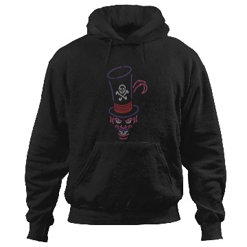 Discover Disneys Dr. Facilier Neon Face Hoodies
