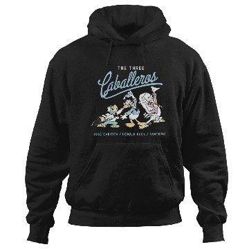 Discover Womens Disney The Three Caballeros Retro Donald Duck V-Neck Hoodies