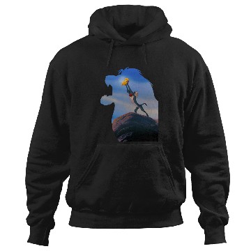 Discover Disney Lion King Mufasa Silhouette Pride Rock Rafiki Simba Hoodies