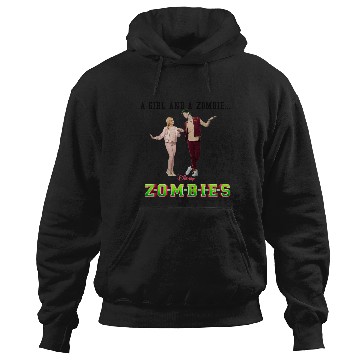 Discover Disney Zombies A Girl and A Zombie Hoodies