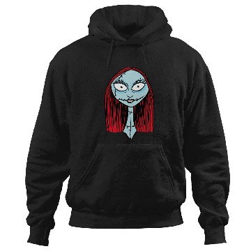 Discover Disney The Nightmare Before Christmas Sally Big Face Hoodies