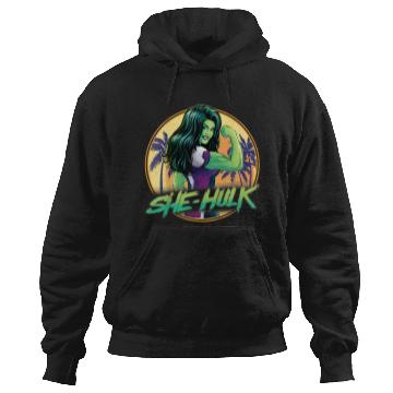 Discover Marvels Studios She hulk Disneyss Plus Flex Hoodies