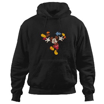 Discover Disney Mickey Mouse Thanksgiving Autumn Fun Hoodies