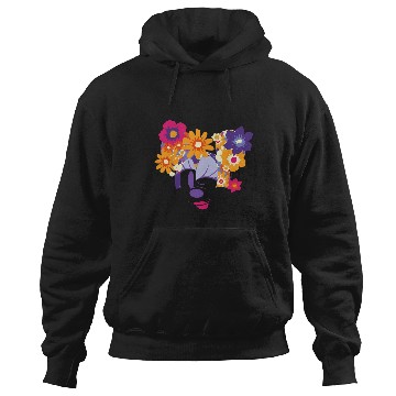 Discover Disney Minnie Mouse Flowers Winking Garden Spring Hoodies