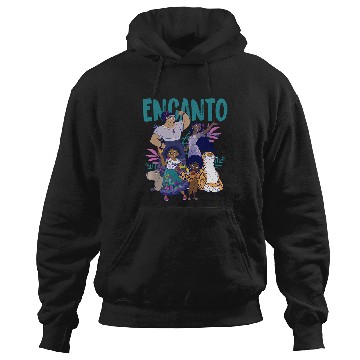 Discover Disney Encanto Group Shot Logo Hoodies